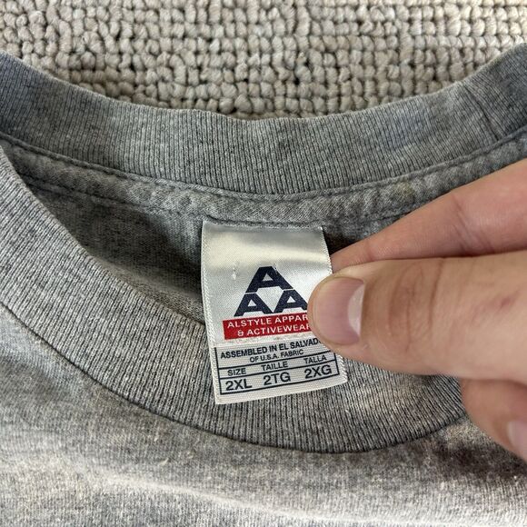 Talladega Racing Graphic Shirt Men's XXL NASCAR Back Hit Super Speedway 90s Cars - Picture 6 of 9